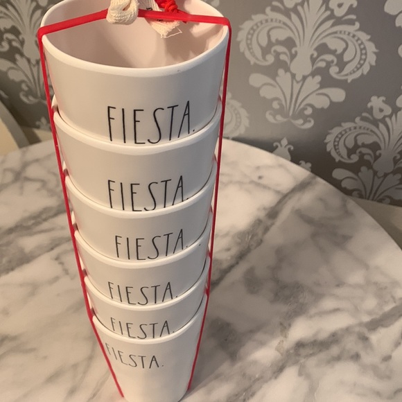 Rae Dunn “FIESTA.” Melamine Tumbler NWT - Picture 3 of 7